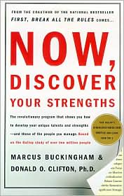 Now, Discover Your Strengths by Marcus Buckingham: Book Cover