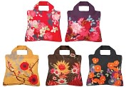 Product Image. Title: Bloom Reusable Tote Bags, Set of 5