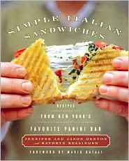 Simple Italian Sandwiches by Jennifer Denton: Book Cover