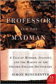 Professor and the Madman by Simon Winchester: Book Cover