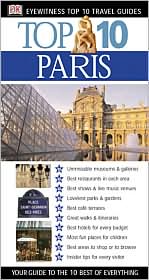 Eyewitness Top 10 Travel Guide to Paris by Mike Gerrard: Book Cover