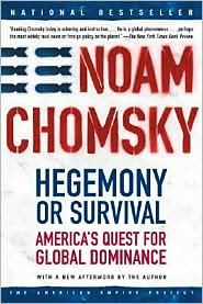 Hegemony or Survival by Noam Chomsky: Book Cover
