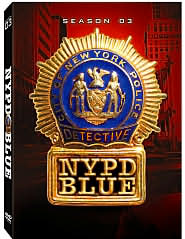 NYPD Blue - The Complete Third Season with Dennis Franz: DVD Cover