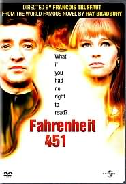 Fahrenheit 451 with Oskar Werner: DVD Cover