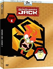 Samurai Jack - Season 4 with Genndy Tartakovsky: DVD Cover