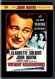 Without Reservations with Claudette Colbert: DVD Cover