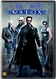 The Matrix with Keanu Reeves: DVD Cover
