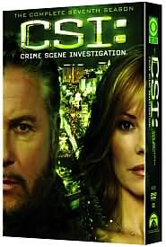 CSI - Crime Scene Investigation, Season 7 with William L. Petersen: DVD Cover