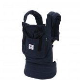 Product Image. Title: ERGO Baby Baby Carrier - Navy/Midnight Lining