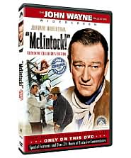McLintock! with John Wayne: DVD Cover