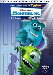 Monsters, Inc. with John Goodman: DVD Cover