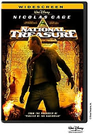 National Treasure with Nicolas Cage: DVD Cover