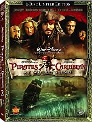 Pirates of the Caribbean: At World's End with Johnny Depp: DVD Cover