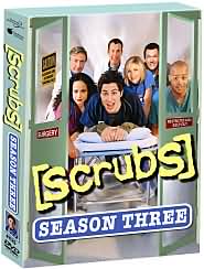 Scrubs - The Complete Third Season with Zach Braff: DVD Cover