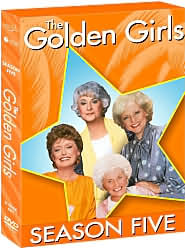 The Golden Girls - Season 5 with Bea Arthur: DVD Cover