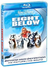 Eight Below with Paul Walker: Blu-ray Cover