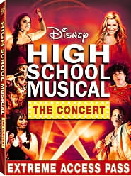 High School Musical - The Concert with Zac Efron: DVD Cover