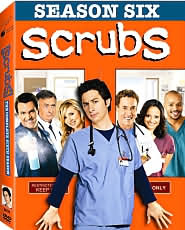 Scrubs - Season 6 with Zach Braff: DVD Cover