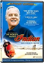 World's Fastest Indian with Anthony Hopkins: DVD Cover