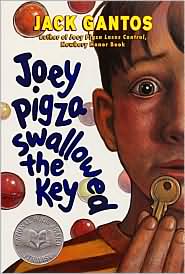 Joey Pigza Swallowed the Key by Jack Gantos: Book Cover