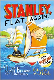 Stanley, Flat Again! (Flat Stanley Series) by Jeff Brown: Book Cover