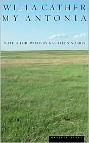 My Antonia by Willa Cather: Book Cover