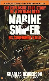 Marine Sniper by Charles Henderson: Book Cover