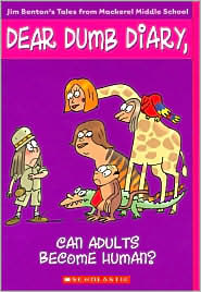 Can Adults Become Human? (Dear Dumb Diary #5) by Jim Benton: Book Cover