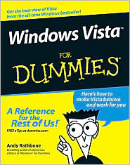 Windows Vista For Dummies by Andy Rathbone: Book Cover
