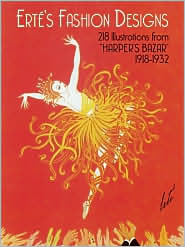 Erte's Fashion Designs by Paul Erte: Book Cover