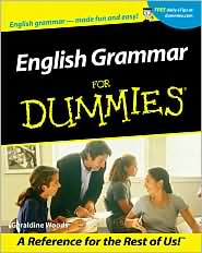 English Grammar For Dummies by Geraldine Woods: Book Cover