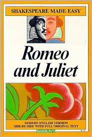 Romeo & Juliet (Barron's Shakespeare Made Easy) by William Shakespeare: Book Cover