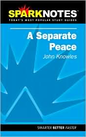 A Separate Peace (SparkNotes Literature Guide Series) by John Knowles: Book Cover