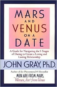 Mars and Venus on a Date by John Gray: Book Cover