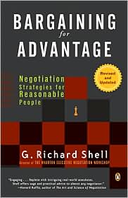 Bargaining for Advantage by G. Richard Shell: Book Cover