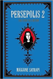 Persepolis 2 by Marjane Satrapi: Book Cover