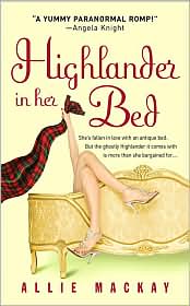 Highlander in Her Bed by Allie Mackay: Book Cover