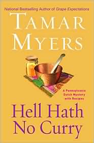 Hell Hath No Curry by Tamar Myers: Book Cover