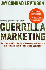 Guerrilla Marketing by Jay Conrad Levinson: Book Cover