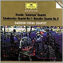 CD Cover Image. Title: Dvorak, Tchaikovsky, Borodin: String Quartets, Artist: Emerson String Quartet
