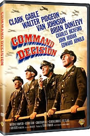 Command Decision with Clark Gable: DVD Cover