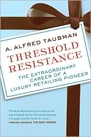 Threshold Resistance by A. Alfred Taubman: Book Cover