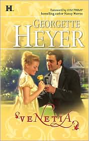 Venetia by Georgette Heyer: Book Cover
