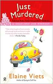 Just Murdered (Dead-End Job Series #4) by Elaine Viets: Book Cover