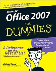 Office 2007 For Dummies by Wallace Wang: Book Cover