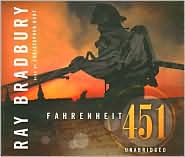 Fahrenheit 451 by Ray Bradbury: CD Audiobook Cover