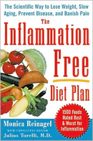 The Inflammation-Free Diet Plan by Monica Reinagel: Book Cover