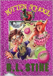 Party Poopers (Rotten School Series #9) by R. L. Stine: Book Cover