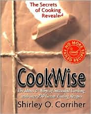 Cookwise by Shirley O. Corriher: Book Cover