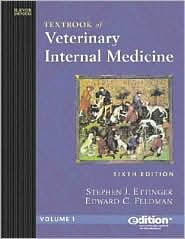 Textbook of Veterinary Internal Medicine by Stephen J. Ettinger: Book Cover